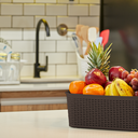 CANASTA RATTAN ECORED 8 L X 12 UND CAFE