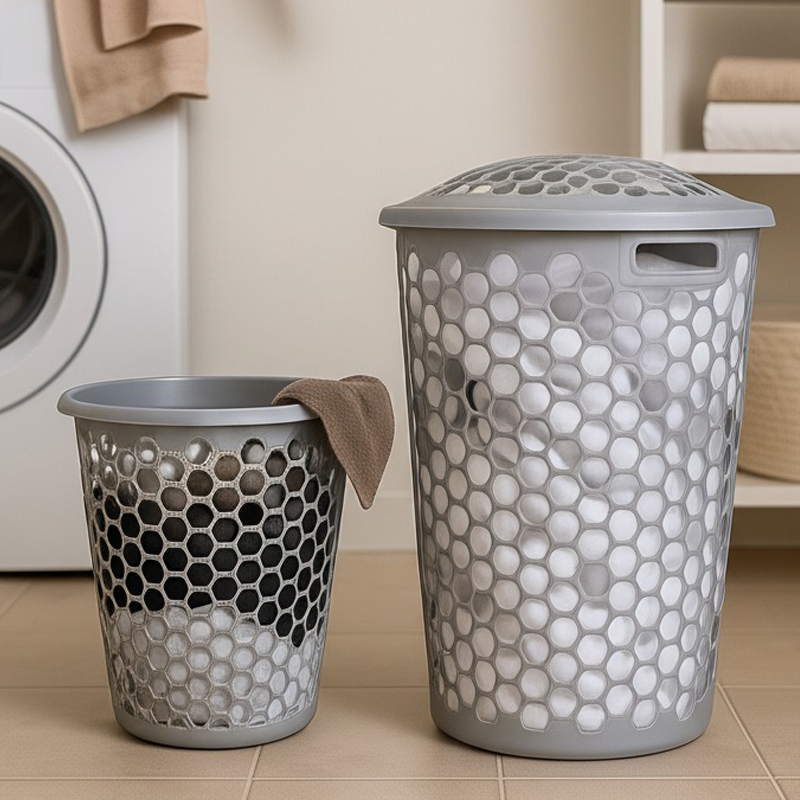 CESTA DIAMANTINA 25 L X 18 UND GRIS