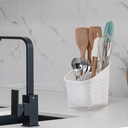 SOPORTE PARA UTENSILIOS X 12 UND BLANCO