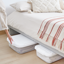 CAJA BAJOCAMA ARMONY 25 L X 6 UND TRANSPARENTE GRIS