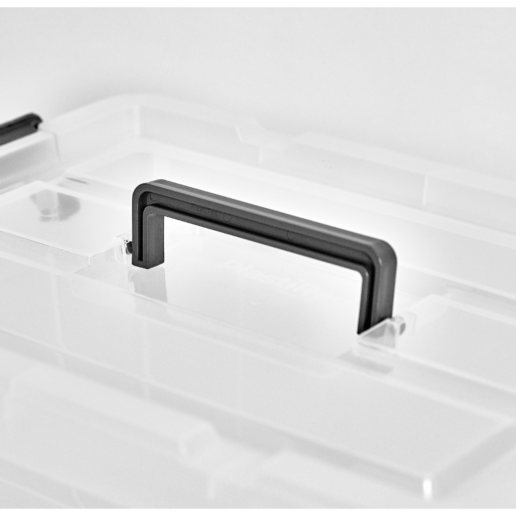 CAJA ORGANIZADORA TITÁN 16 L X 18 UND NUDE