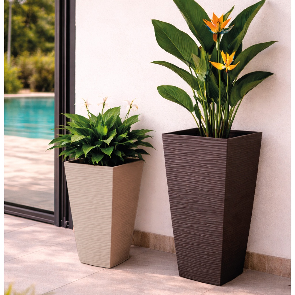 MATERO IMPERIAL ALTO 45 CM X 12 UND NEGRO