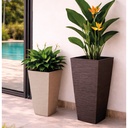 MATERO IMPERIAL ALTO 45 CM X 12 UND NUDE