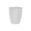 MATERO RATTAN REDONDO BLANCO X 36 UND