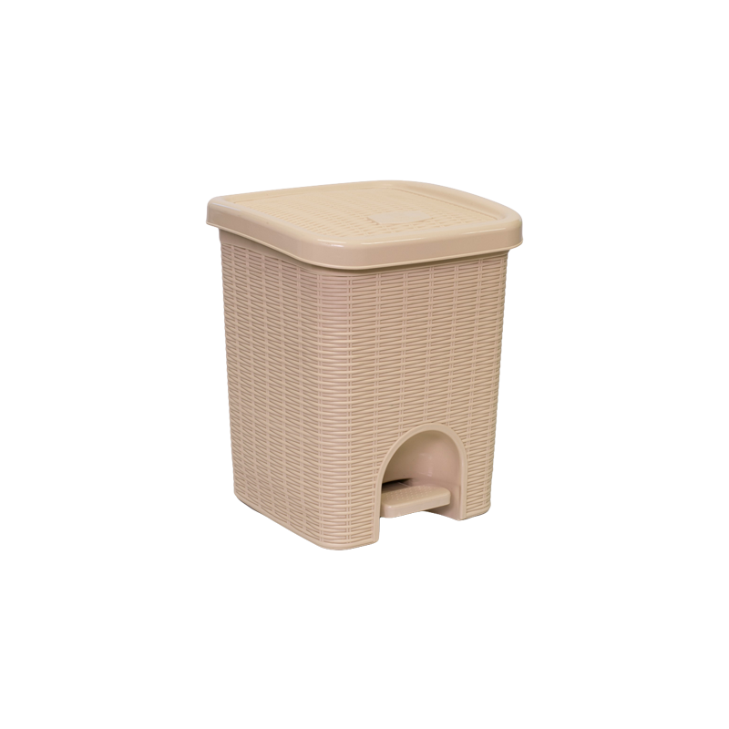 PAPELERA MIMBRE 6 L X 12 UND BEIGE