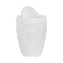 PAPELERA RATTAN ORION X 12 UND BLANCO