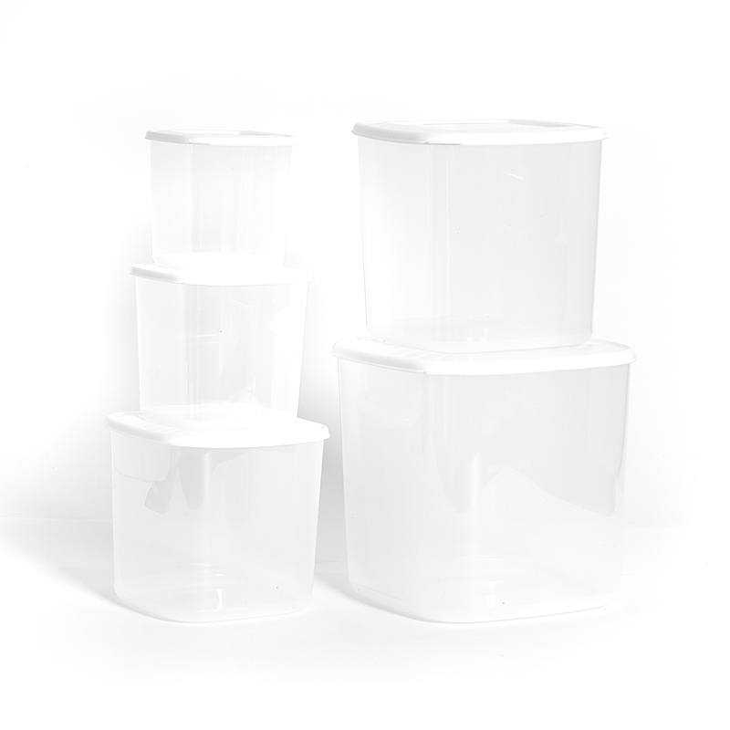 CONTENEDOR MULTIUSOS SET X 5 X 6 UND BLANCO