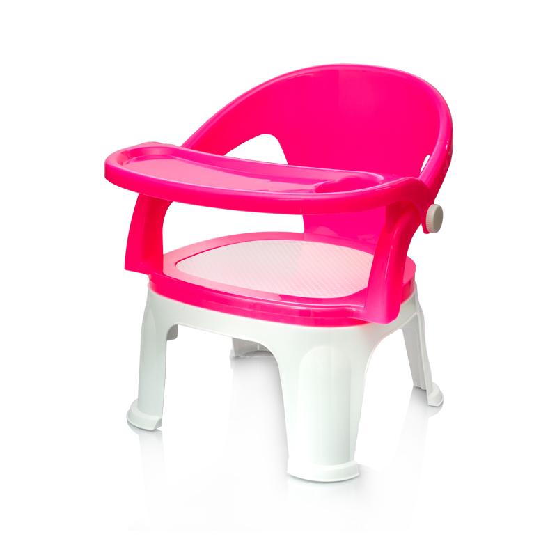 SILLA COMEDOR ECORED X 6 UND ROSADO