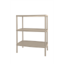 MESA RECTANGULAR TRES NIVELES X 6 UND BEIGE