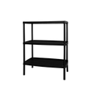 MESA RECTANGULAR TRES NIVELES X 6 UND NEGRO