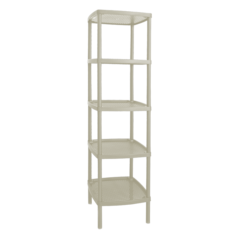 MESA CUADRADA CINCO NIVELES X 6 UND BEIGE