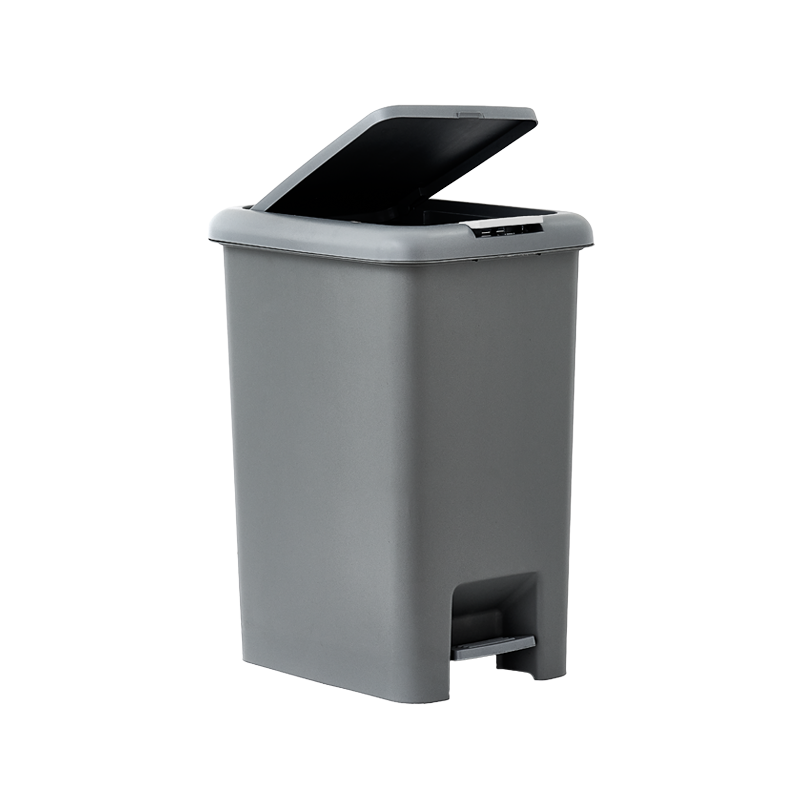 PAPELERA CLASS 30 L X 6 UND GRIS