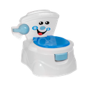 BAÑO ENTRENADOR CARITA MAGICA AZUL X 6 UND AZUL
