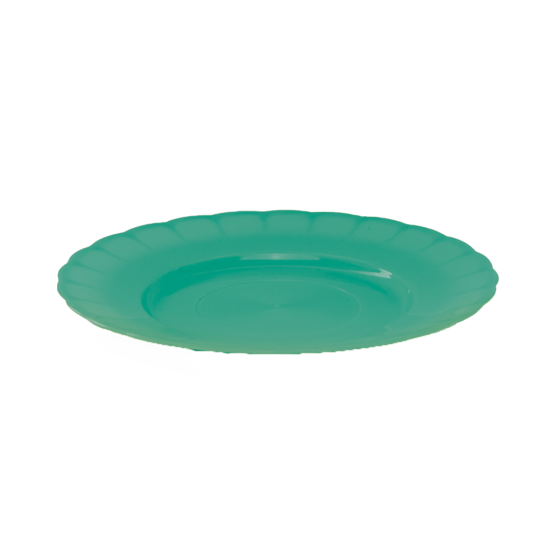 PLATO LLANO X 132 UND VERDE