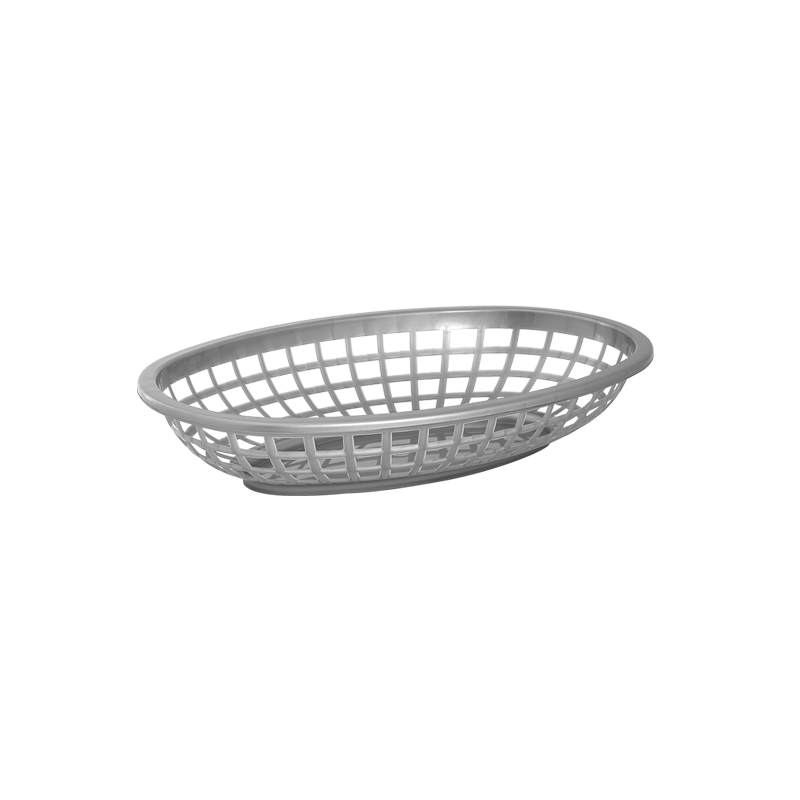 CANASTILLA PEQUEÑA X 80 UND GRIS PLATA
