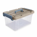 CAJA ORGANIZADORA TITÁN 21 L X 12 UND NUDE