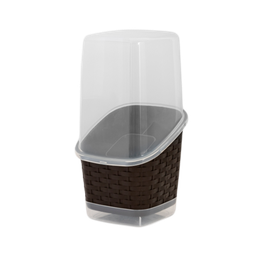 [02445/CAFÉ] SOPORTE PARA UTENSILIOS X 12 UND CAFÉ