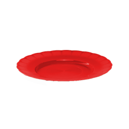 [3146/ROJO] PLATO LLANO X 132 UND ROJO