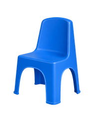 [08538/AZUL OSCURO] SILLA INFANTIL MINIKIN X 12 UND AZUL OSCURO