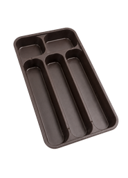 [04492/CAFE] BANDEJA PORTACUBIERTOS X 40 UND CAFÉ