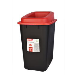 [07605/ROJO] PAPELERA CONFORT INSTITUCIONAL 40 L X 12 UND ROJO