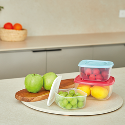 [06583/S] CONTENEDOR MULTIUSOS CUADRADO SET X3 X 36 UND