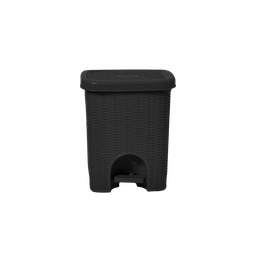 [07574/NEGRO] PAPELERA MIMBRE 6 L X 12 UND NEGRO