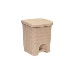 [07574/BEIGE] PAPELERA MIMBRE 6 L X 12 UND BEIGE