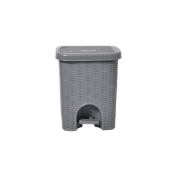 [07574/GRIS] PAPELERA MIMBRE 6 L X 12 UND GRIS
