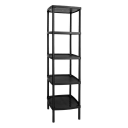 [08552/NEGRO] MESA CUADRADA CINCO NIVELES X 6 UND NEGRO