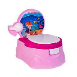 [08534/ROSA] BAÑO ENTRENADOR MUNDO MAGICO ROSA X 6 UND ROSA