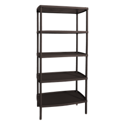 [08551/CAFE] MESA RECTANGULAR CINCO NIVELES X 6 UND CAFE