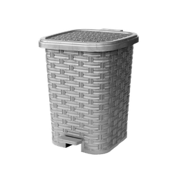 [07446/GRIS] PAPELERA RATTAN X 20 UND GRIS